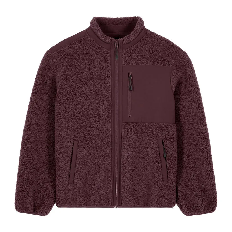 Brooker unisex relaxed fit sherpa bunda