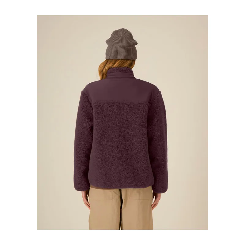Brooker unisex relaxed fit sherpa bunda