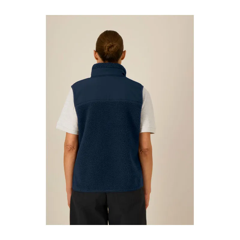 Liner unisex sherpa bunda bez rukávů