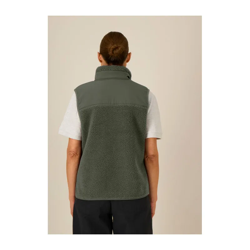 Liner unisex sherpa bunda bez rukávů