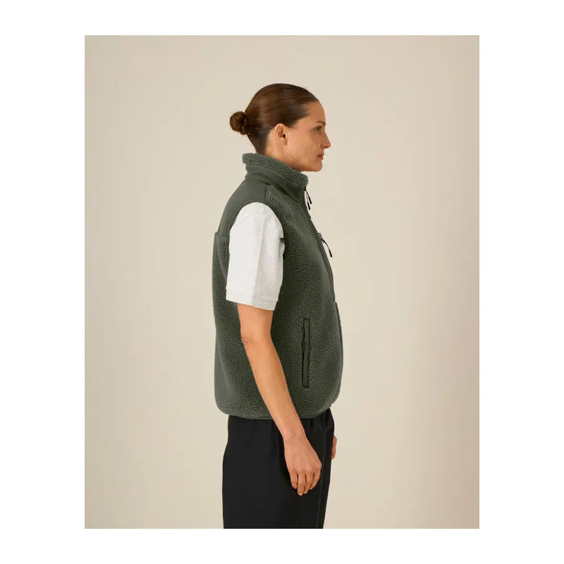 Liner unisex sherpa bunda bez rukávů