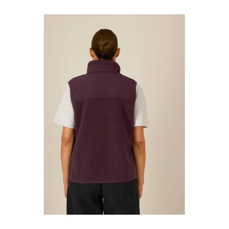 Liner unisex sherpa bunda bez rukávů