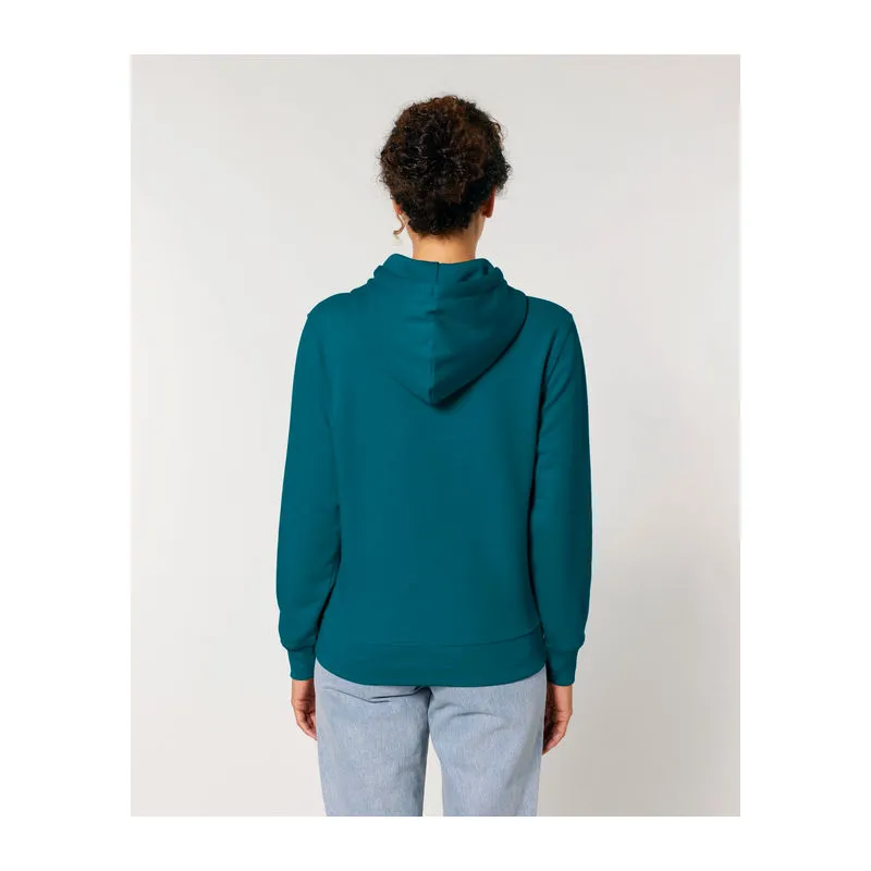 Archer unisex mikina s kapucí v medium fit střihu