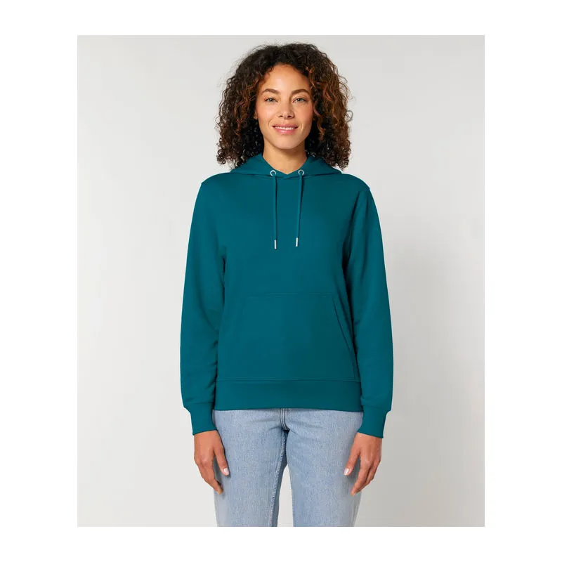Archer unisex mikina s kapucí v medium fit střihu
