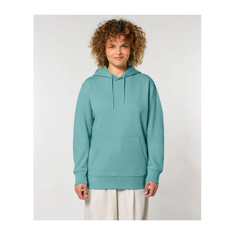 Archer unisex mikina s kapucí v medium fit střihu