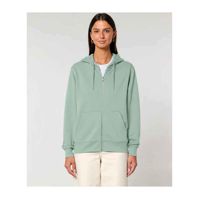 Cultivator 2.0 unisex mikina na zip s kapucí