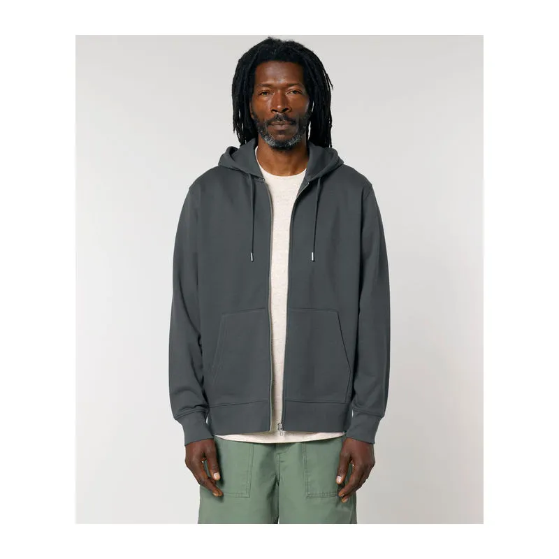 Cultivator 2.0 unisex mikina na zip s kapucí