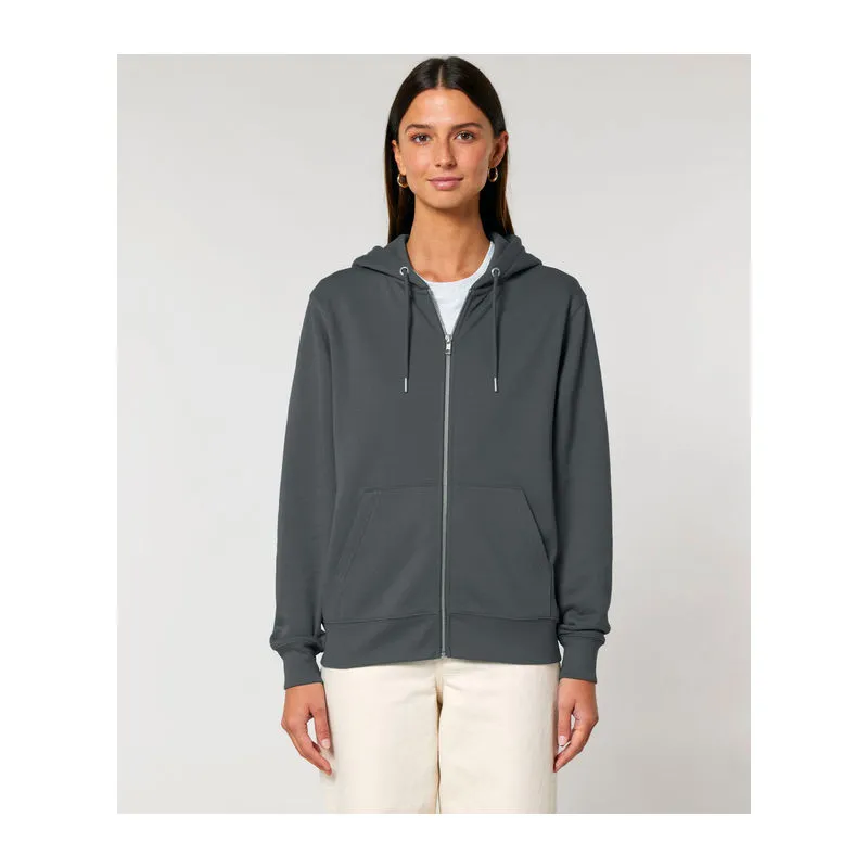 Cultivator 2.0 unisex mikina na zip s kapucí