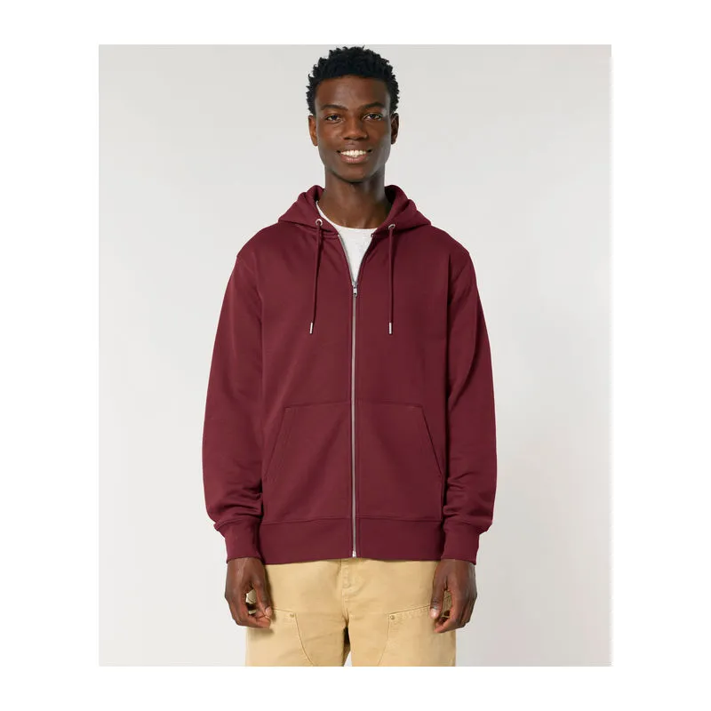 Cultivator 2.0 unisex mikina na zip s kapucí