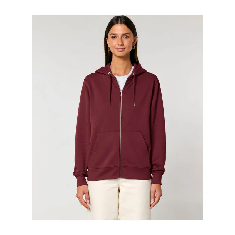 Cultivator 2.0 unisex mikina na zip s kapucí