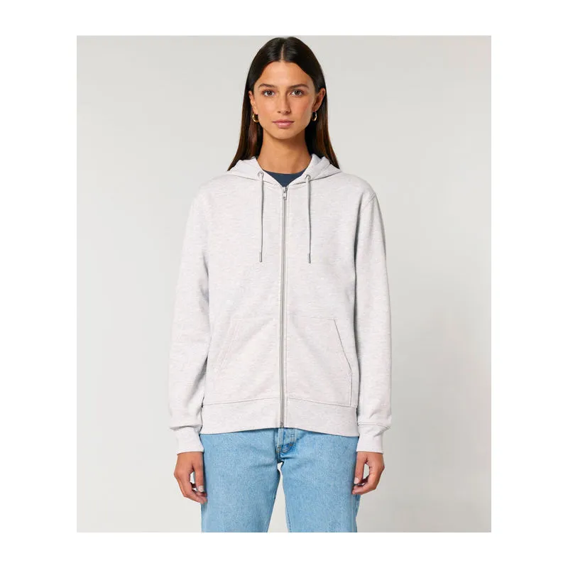 Cultivator 2.0 unisex mikina na zip s kapucí