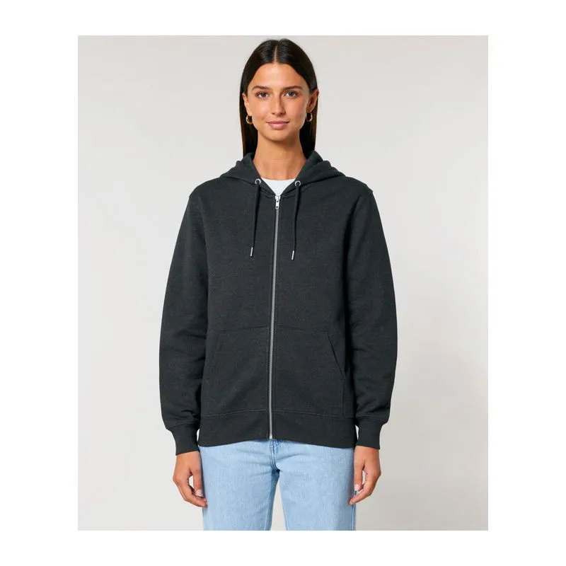 Cultivator 2.0 unisex mikina na zip s kapucí