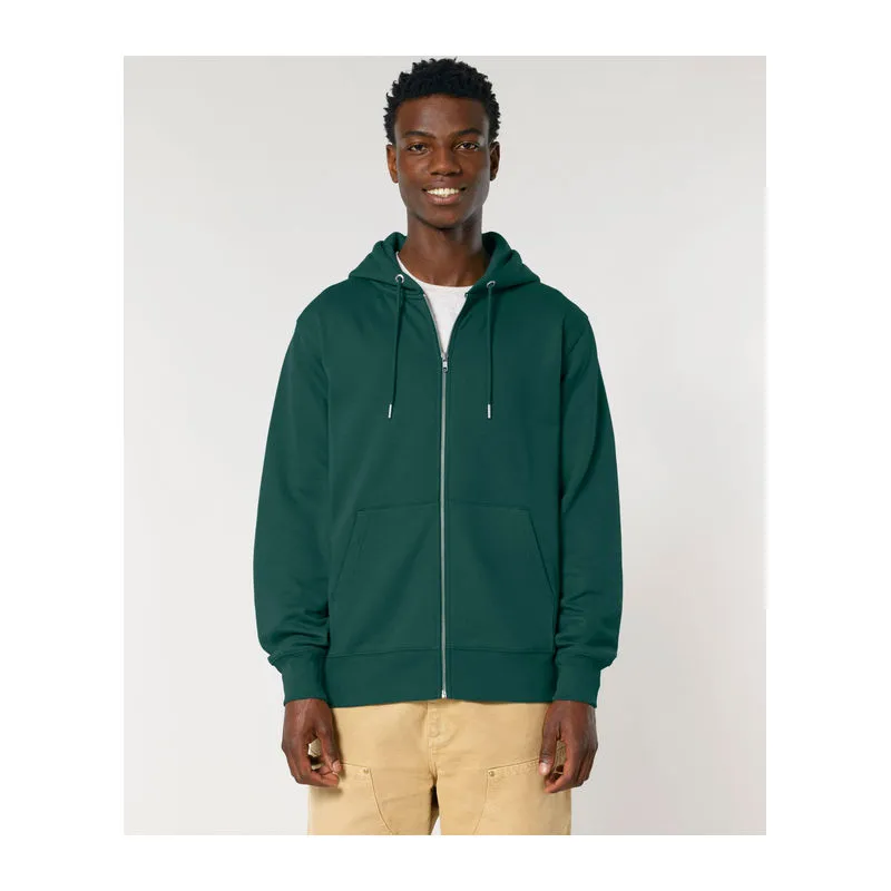Cultivator 2.0 unisex mikina na zip s kapucí