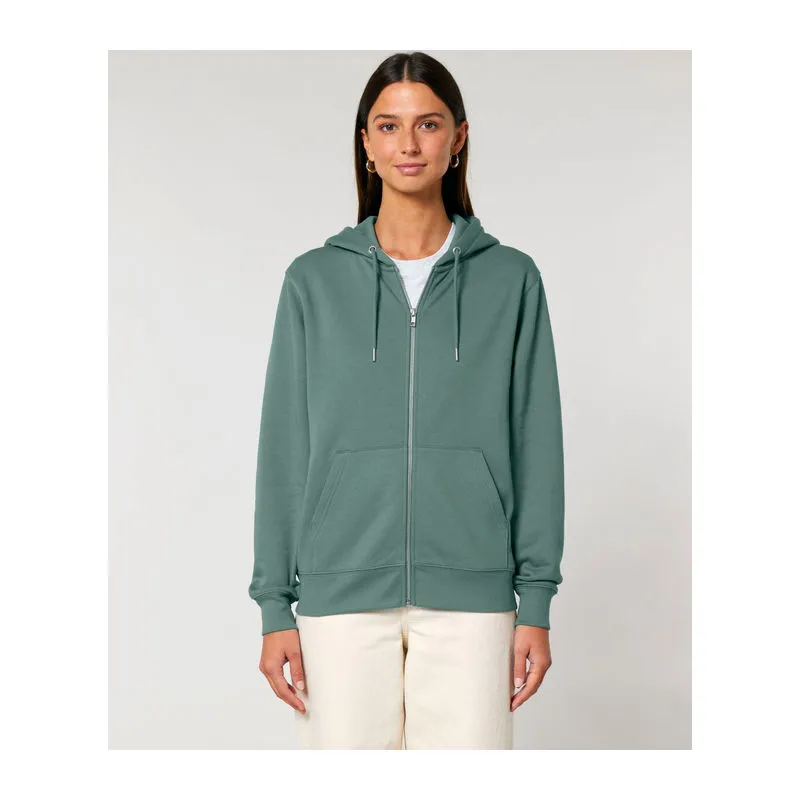 Cultivator 2.0 unisex mikina na zip s kapucí