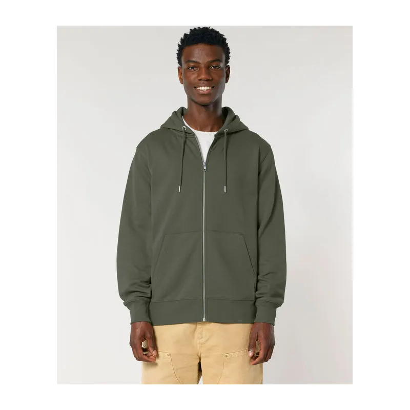 Cultivator 2.0 unisex mikina na zip s kapucí