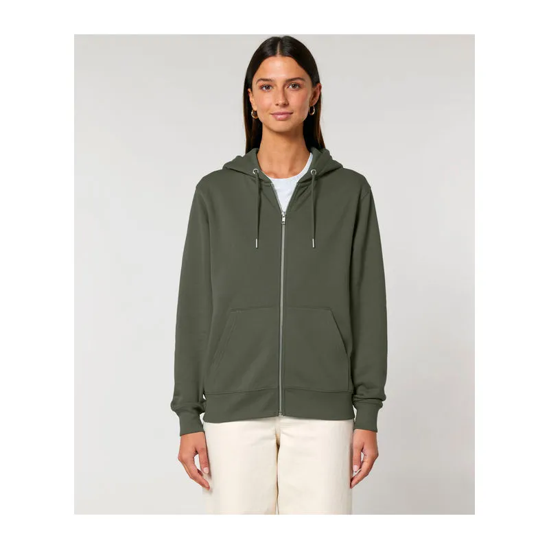 Cultivator 2.0 unisex mikina na zip s kapucí
