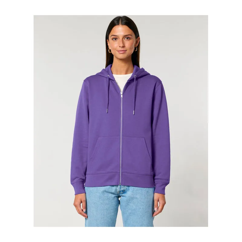 Cultivator 2.0 unisex mikina na zip s kapucí