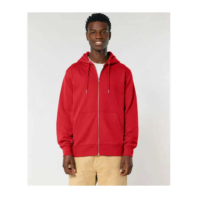 Cultivator 2.0 unisex mikina na zip s kapucí