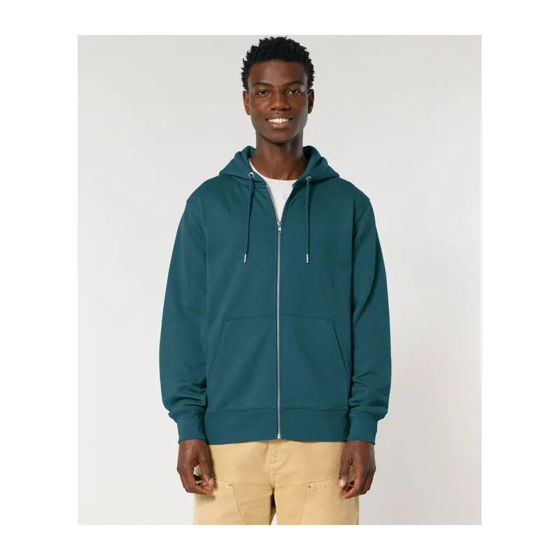 Cultivator 2.0 unisex mikina na zip s kapucí