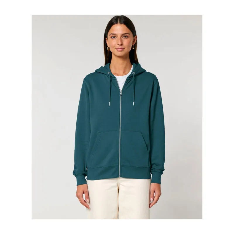 Cultivator 2.0 unisex mikina na zip s kapucí