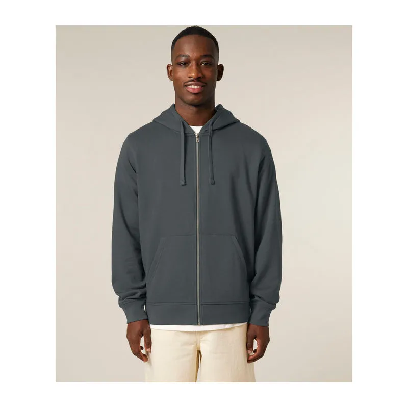 Mixer unisex mikina na zip s kapucí