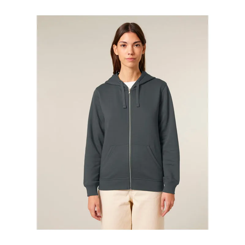 Mixer unisex mikina na zip s kapucí