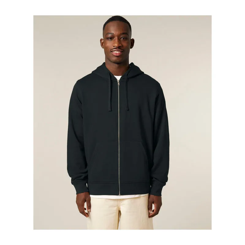 Mixer unisex mikina na zip s kapucí