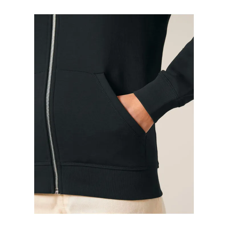 Mixer unisex mikina na zip s kapucí