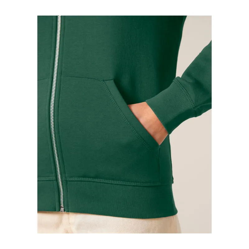 Mixer unisex mikina na zip s kapucí