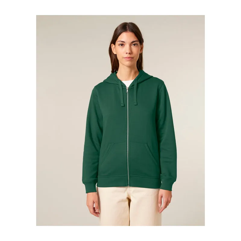 Mixer unisex mikina na zip s kapucí