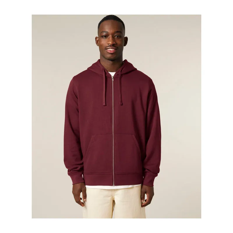 Mixer unisex mikina na zip s kapucí