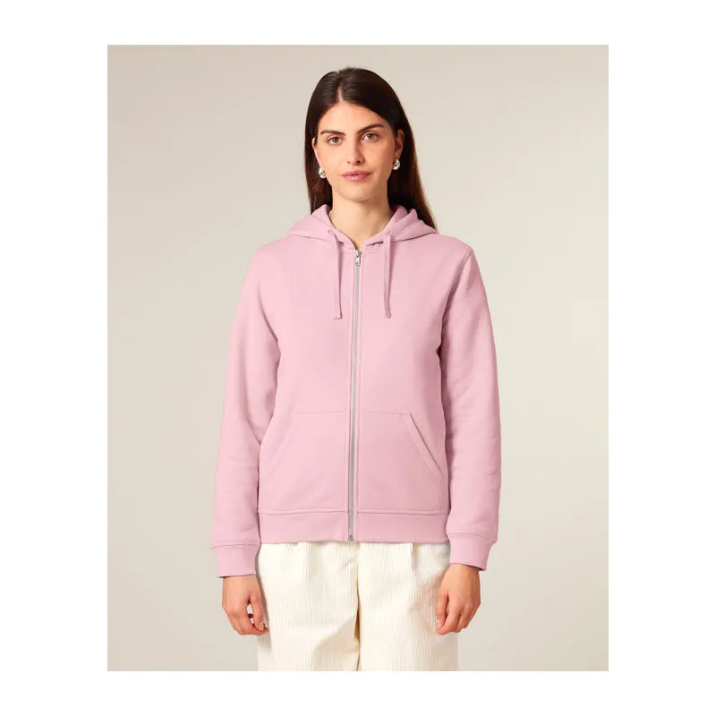 Mixer unisex mikina na zip s kapucí