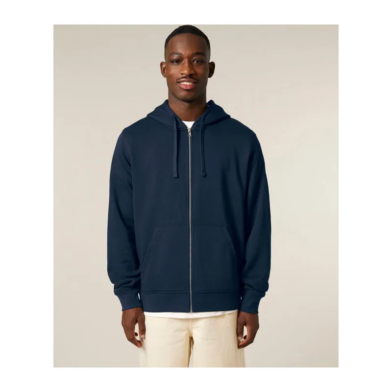 Mixer unisex mikina na zip s kapucí