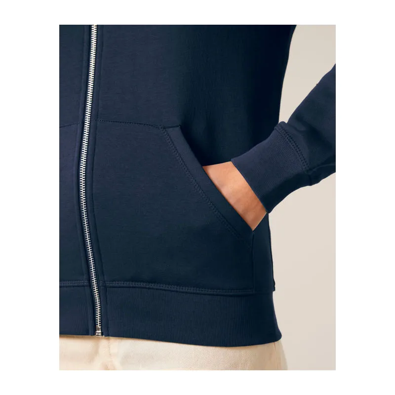 Mixer unisex mikina na zip s kapucí