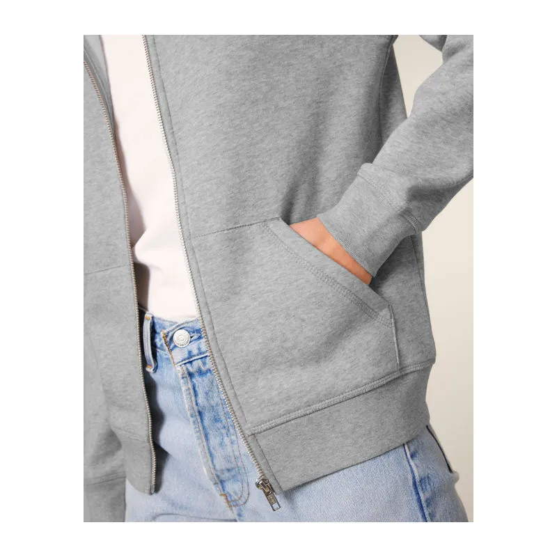 Mixer unisex mikina na zip s kapucí