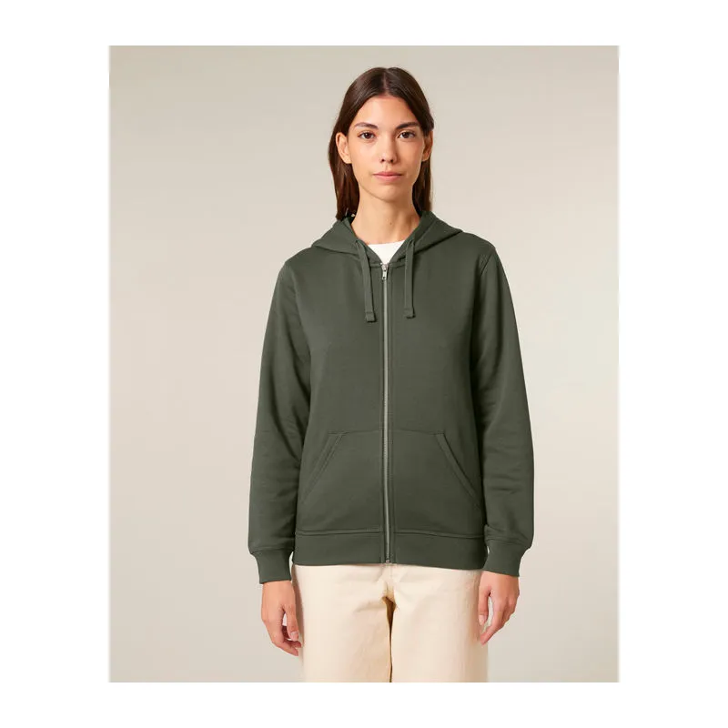 Mixer unisex mikina na zip s kapucí