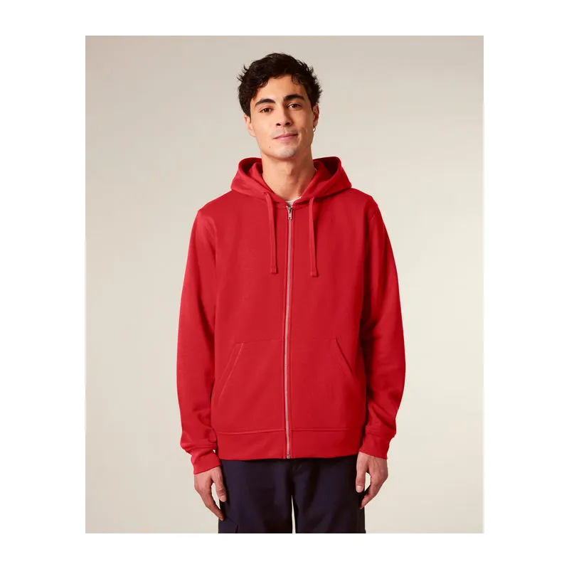 Mixer unisex mikina na zip s kapucí