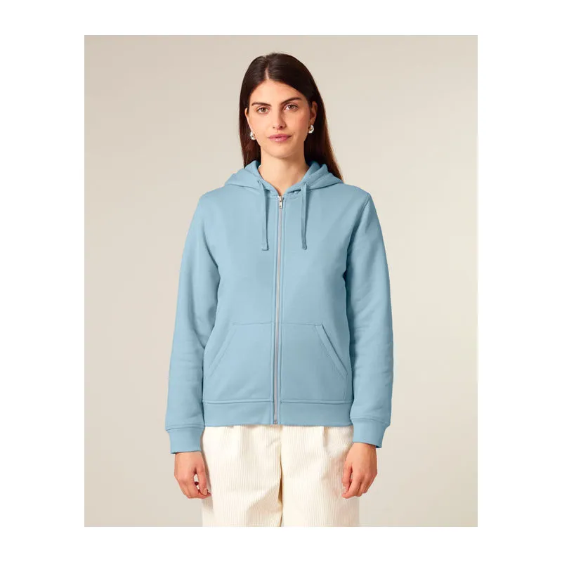 Mixer unisex mikina na zip s kapucí