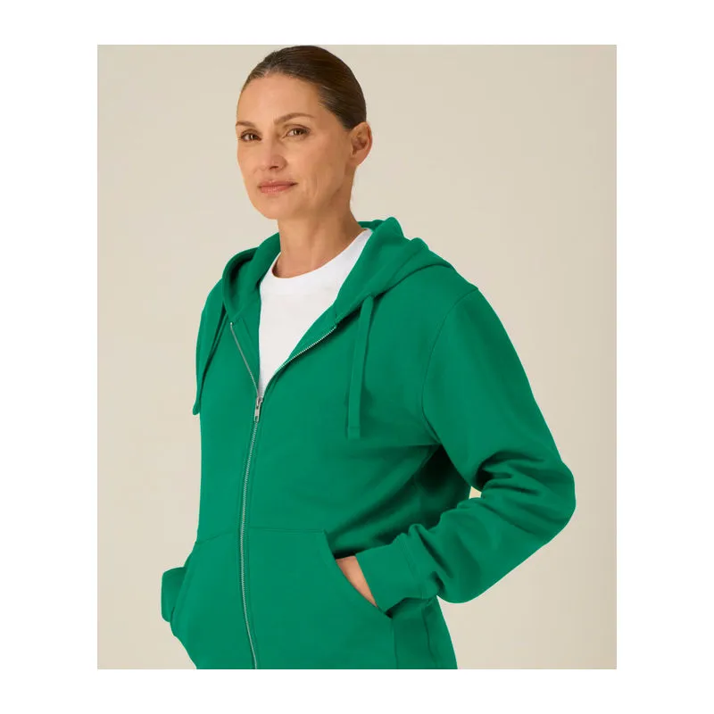 Mixer unisex mikina na zip s kapucí
