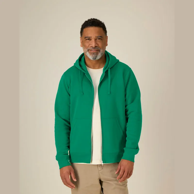 Mixer unisex mikina na zip s kapucí
