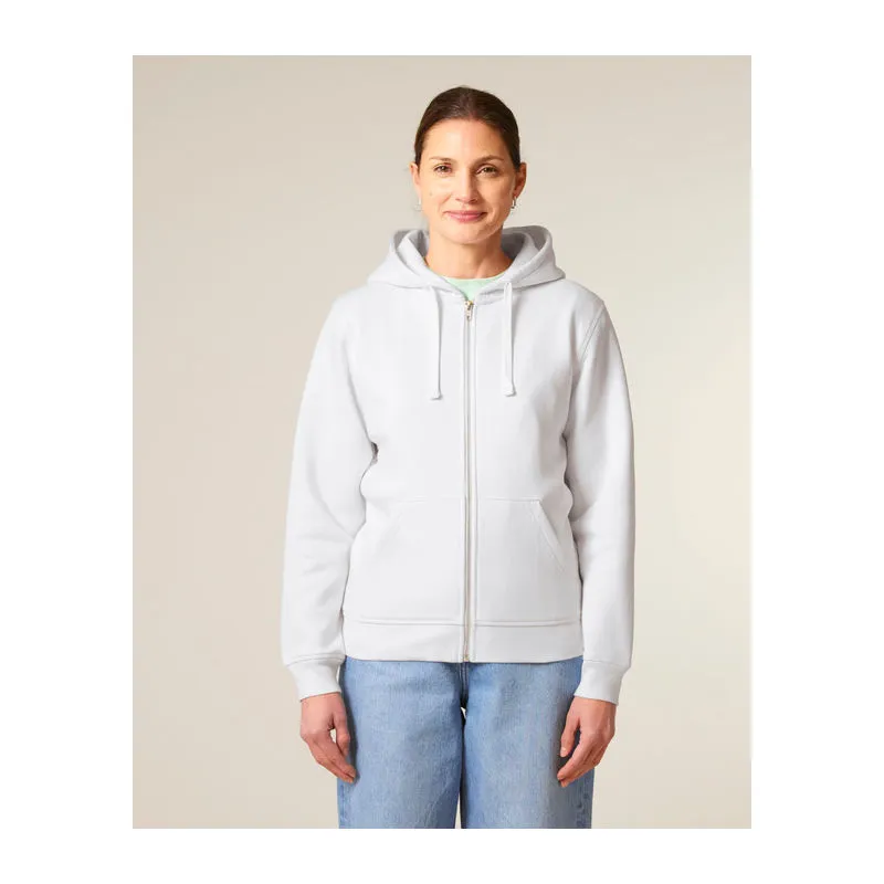 Mixer unisex mikina na zip s kapucí
