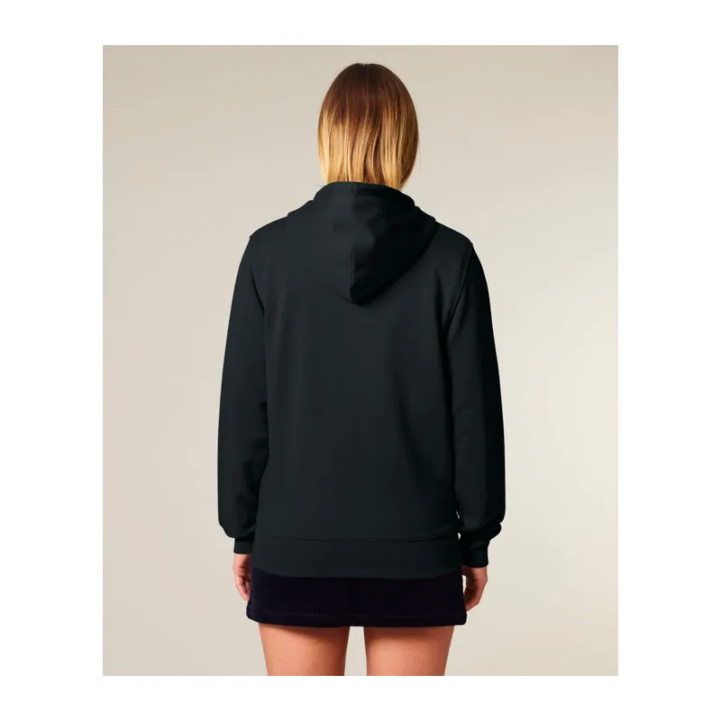 Connector 2.0 unisex medium fit mikina na zip s ka