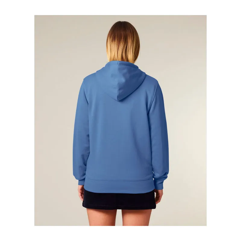 Connector 2.0 unisex medium fit mikina na zip s ka