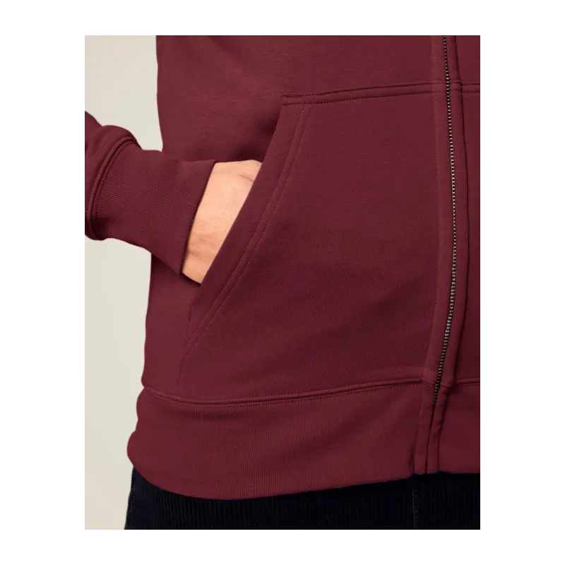 Connector 2.0 unisex medium fit mikina na zip s ka