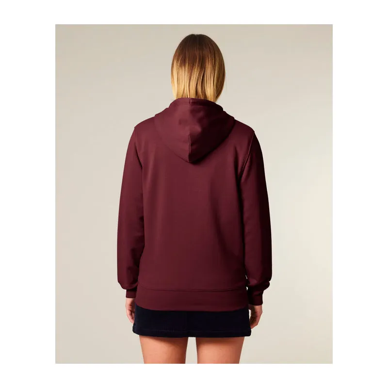 Connector 2.0 unisex medium fit mikina na zip s ka