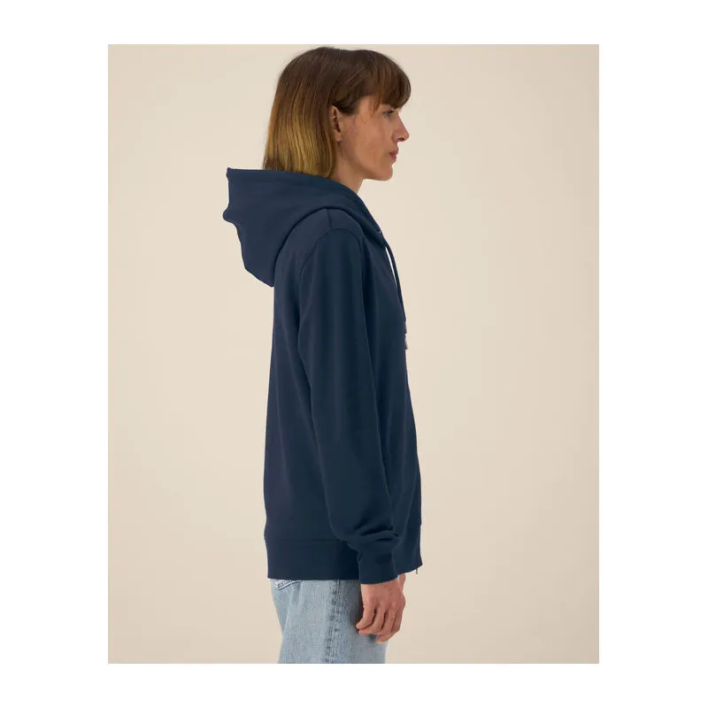 The Astor unisex mikina na zip s kapucí