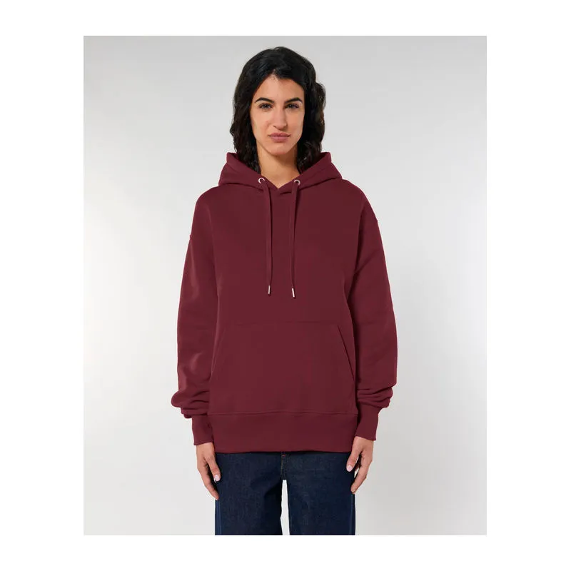 Slammer unisex uvolněná mikina s kapucí