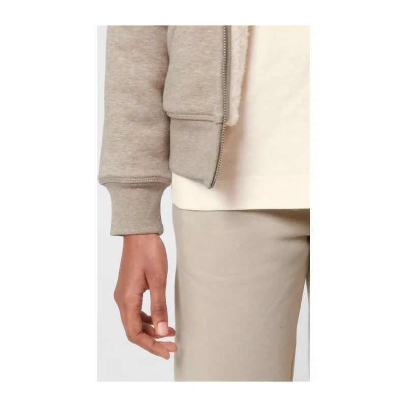 Hygger Sherpa unisex lined zip-thru hoodie