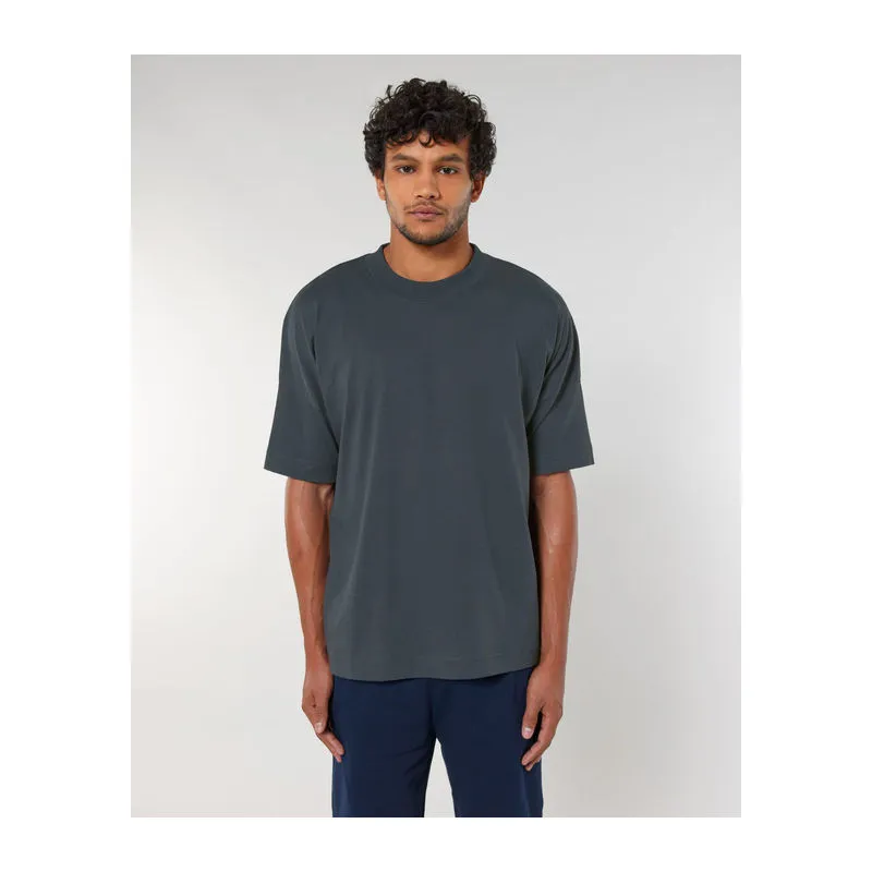 Blaster unisex oversized tričko s vysokým výstřihe