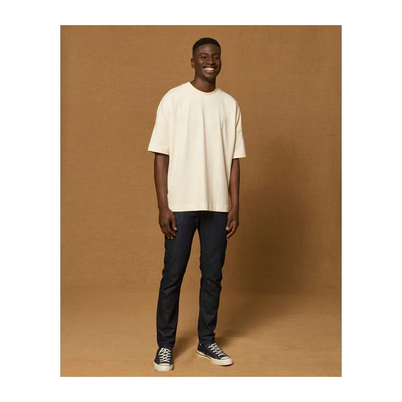 Blaster unisex oversized tričko s vysokým výstřihe